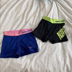 Dri-fit Nike pro shorts